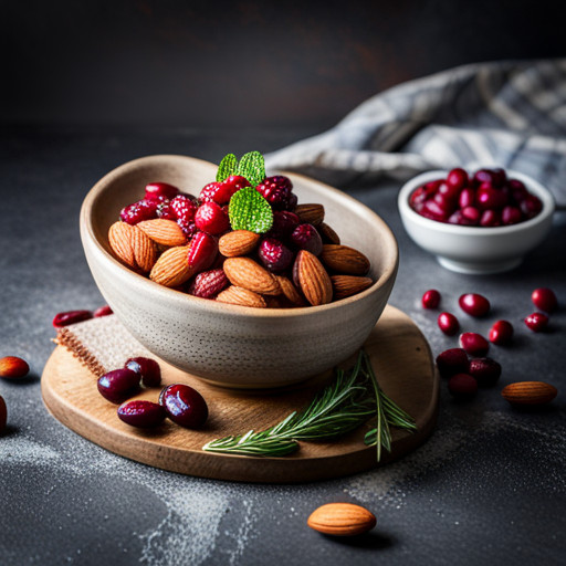 A delicious dish from Almonds with Cranberries 93597