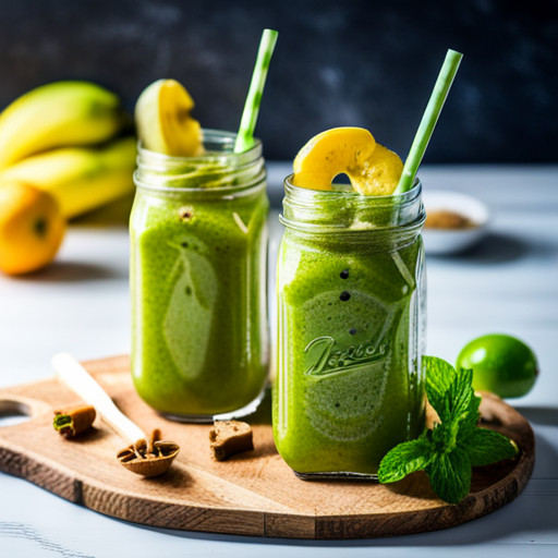 Elma ve Çilekli ev yapımı smoothie Muz 90374