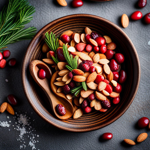 A delicious dish from Almonds with Cranberries 93596